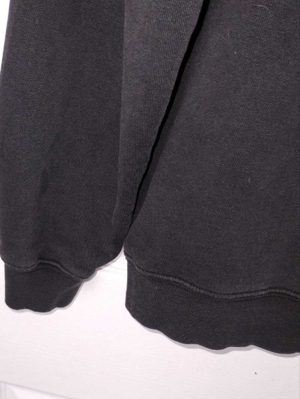 Vintage Billabong Black Zip-Up Hoodie with White Logo and Blue Accent. Size Med - Picture 11 of 12